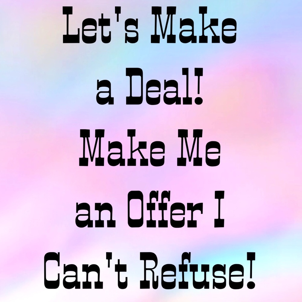 Let’s make a deal!